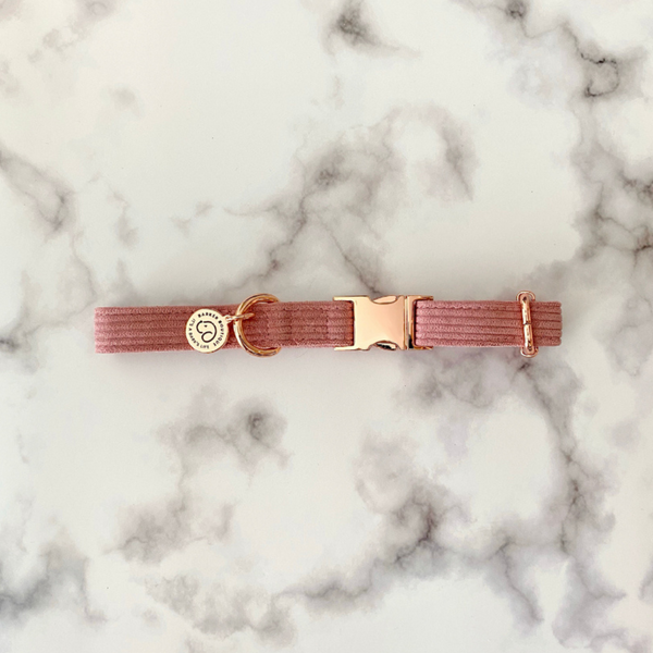 Corduroy Collar - Mauve - Barker Boutique